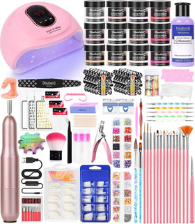 DouborQ kit front view showing full starter set and organized layout, easy setup benefit