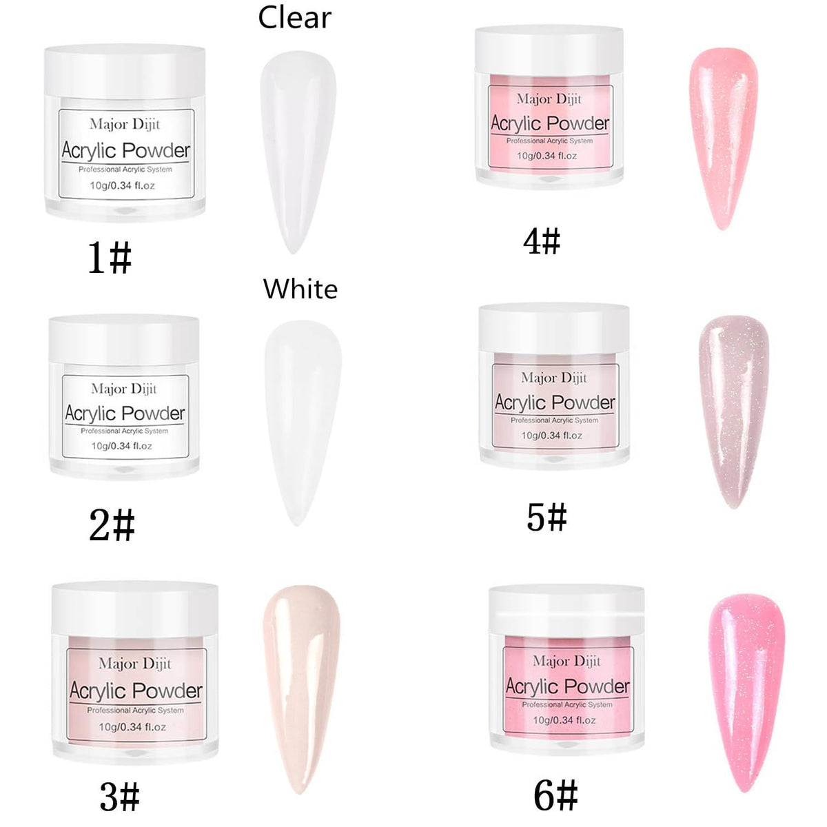 DouborQ liquid monomer bottle close-up showing clear formula benefit