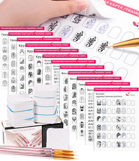 DouborQ three nail pens close-up for precise lines and detailing