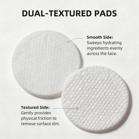 DOUCEWAND pad applying to elbow to smooth rough skin areas