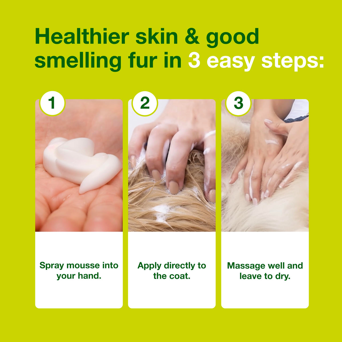 Douxo mousse before-and-after skin showing reduced flakes and oil