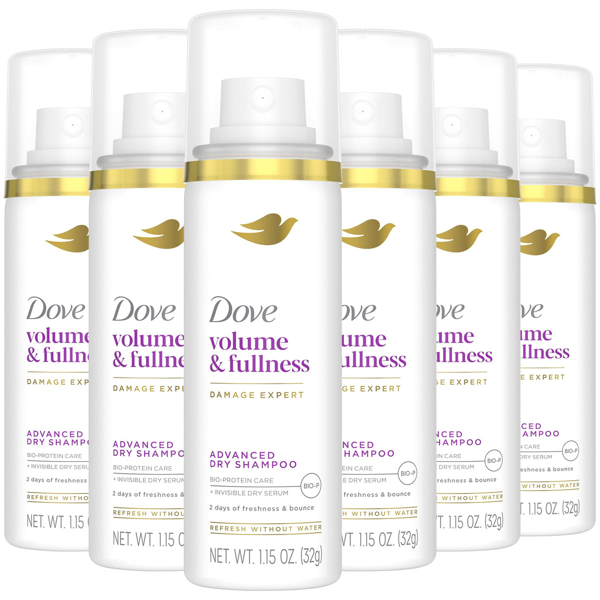 Dove front packaging showing travel-size convenience and clean look