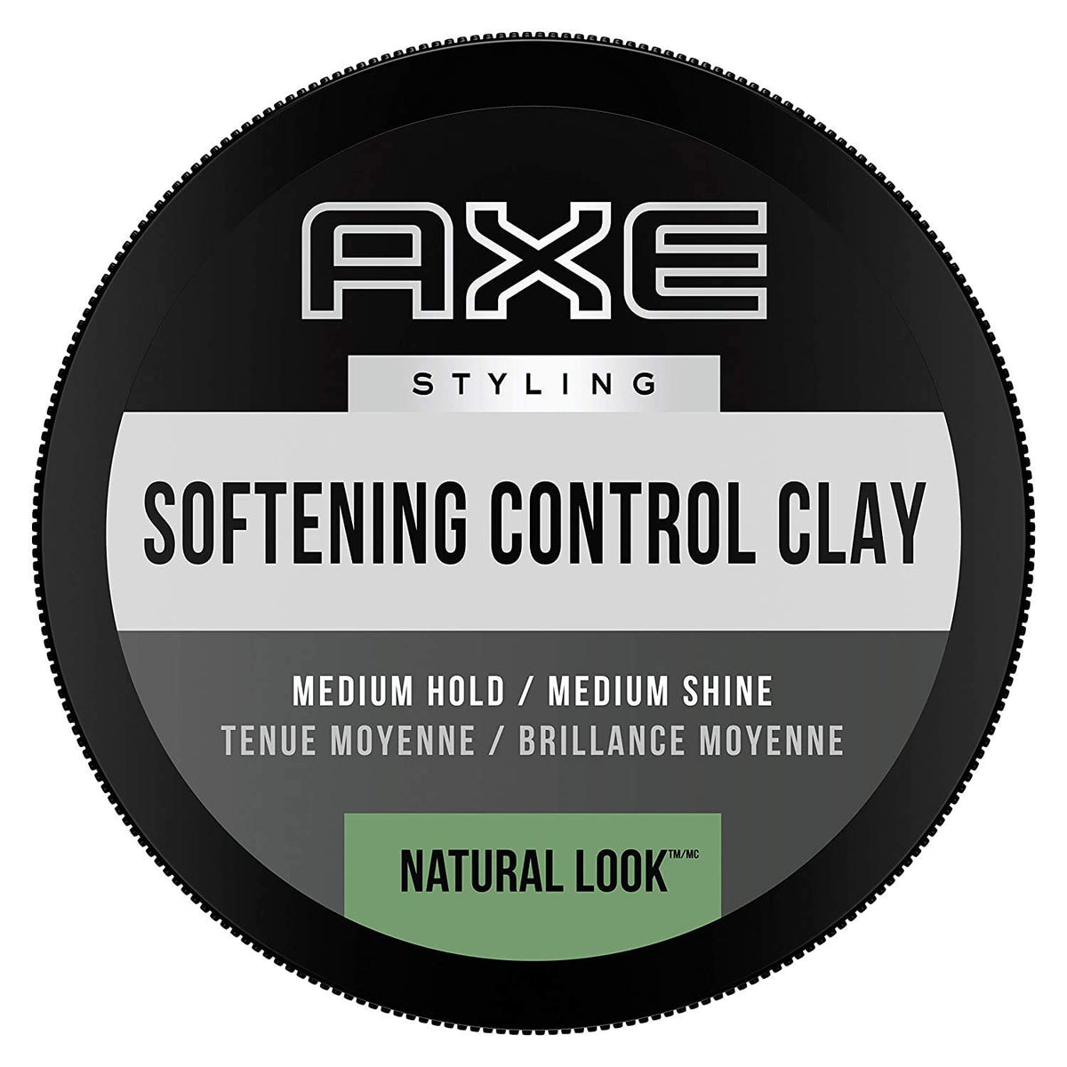 Dove Axe tube front view showing product branding and compact size benefit