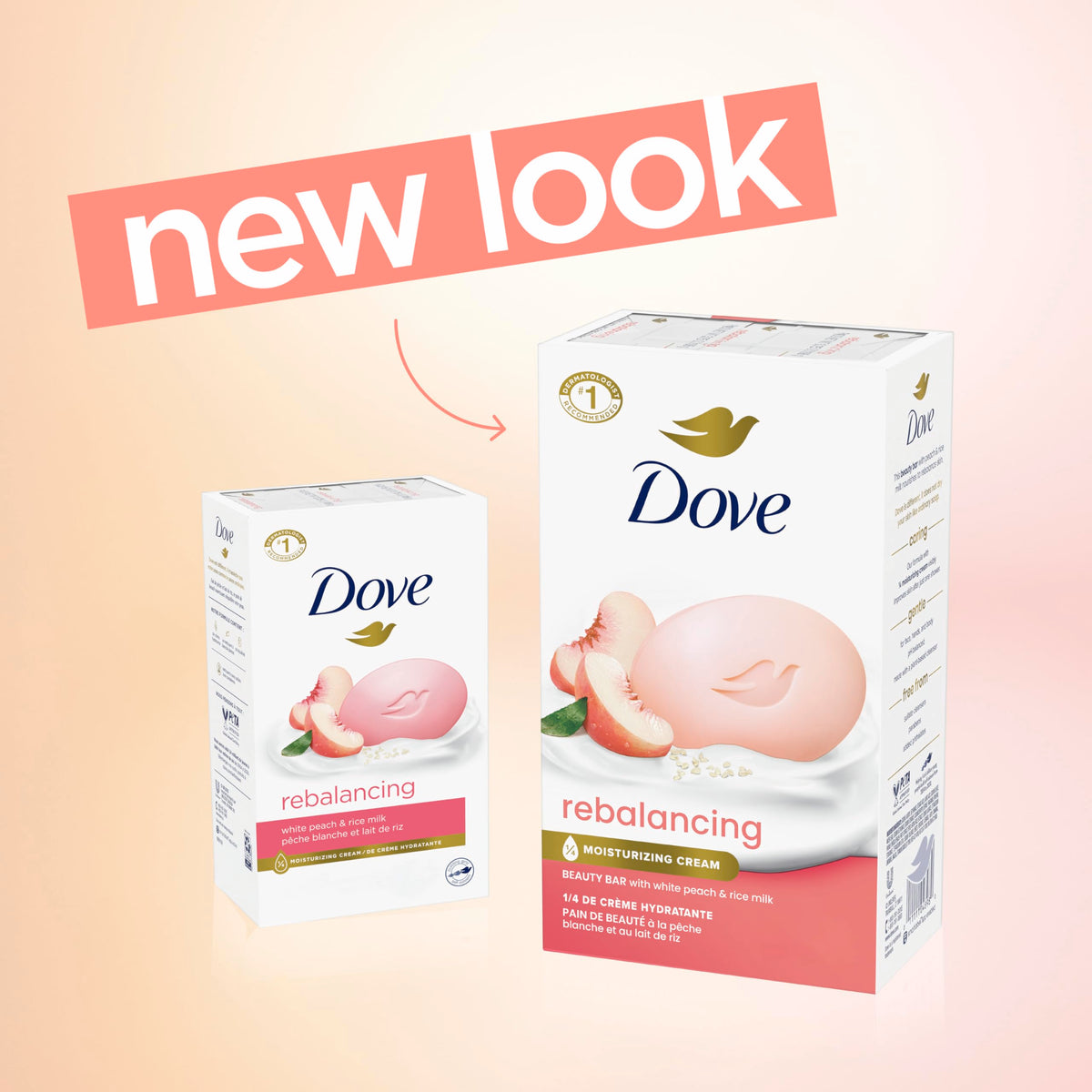 Dove close-up of bar lather texture for creamy gentle cleansing benefit