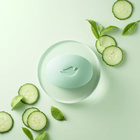 Dove bar in hand demonstrating gentle cleansing and grip