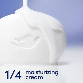 Dove bars placed in shower to show everyday use and mild care benefit