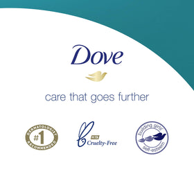 Bulk box of 16 Dove beauty bars indicating value pack and long-lasting supply