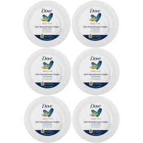 Dove jar front view showing label and moisturizing benefit