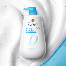 Dove 30.6 oz bottle next to common items to show value and scale