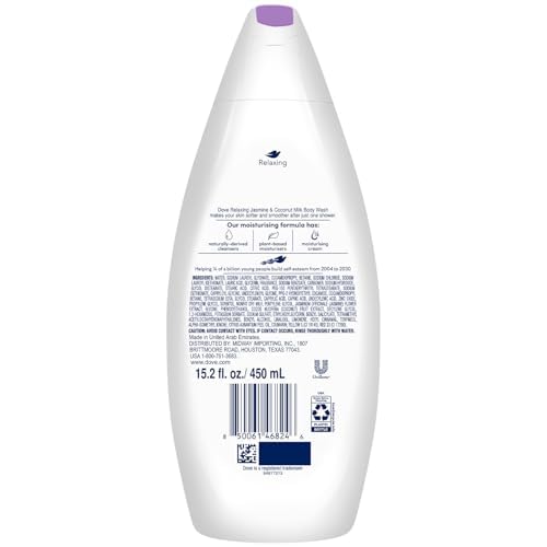 Dove pump top close-up highlighting easy dispensing and controlled use benefit