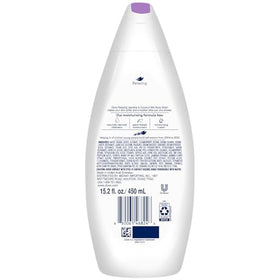 Dove pump top close-up highlighting easy dispensing and controlled use benefit