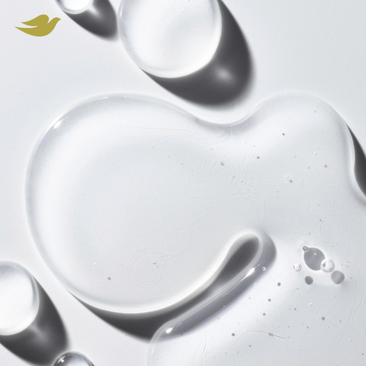Dove after-styling scene showing glossy, smooth hair and confidence boost