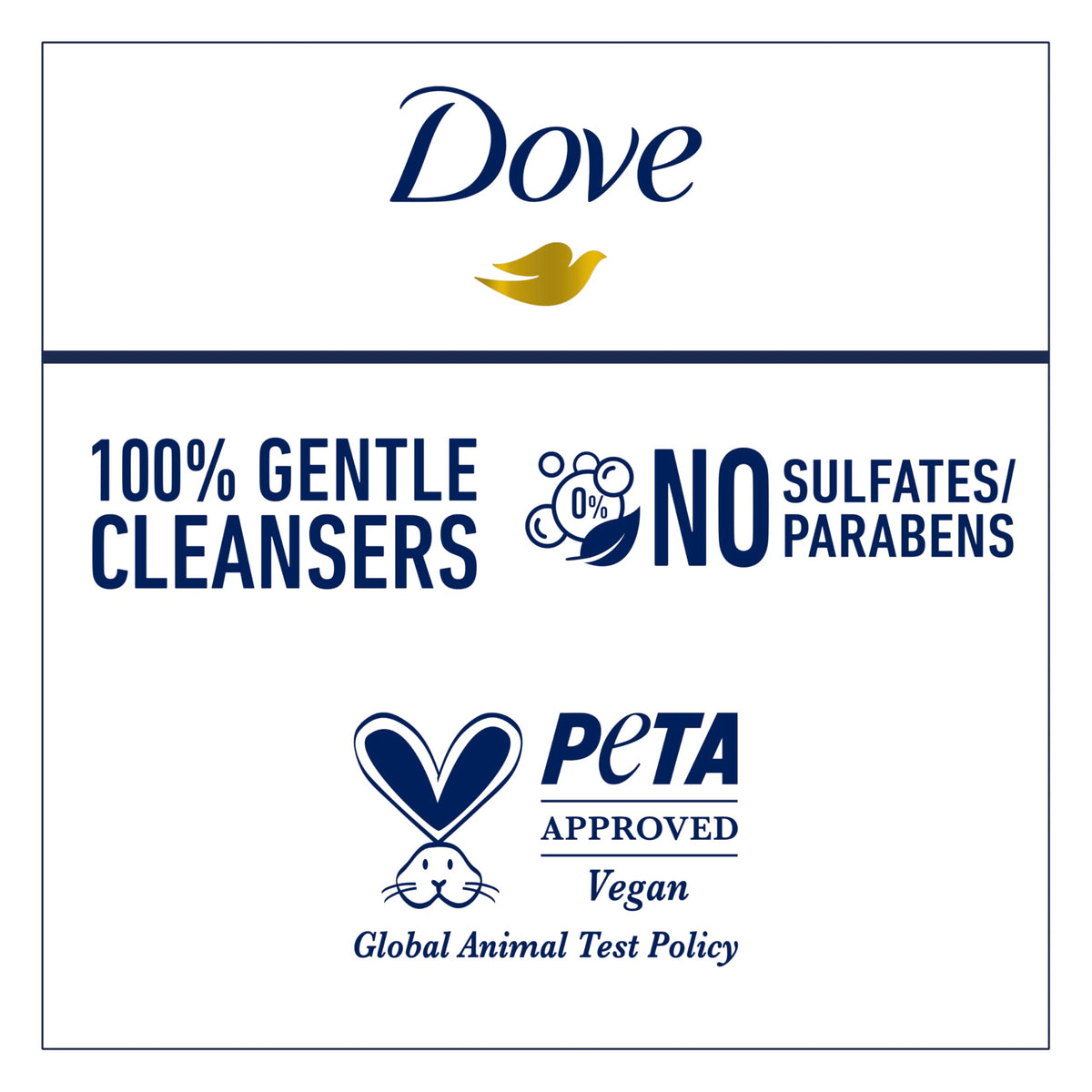 Dove bottle styled with towel and bath accents showing at-home spa and pampering benefit