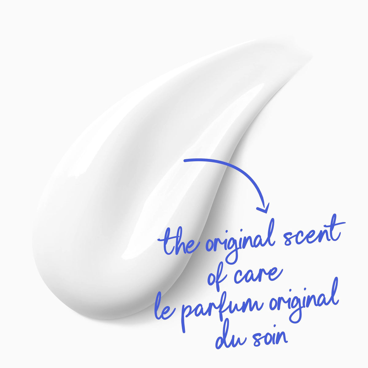 Dove bottle size comparison next to hand showing large 34 oz capacity