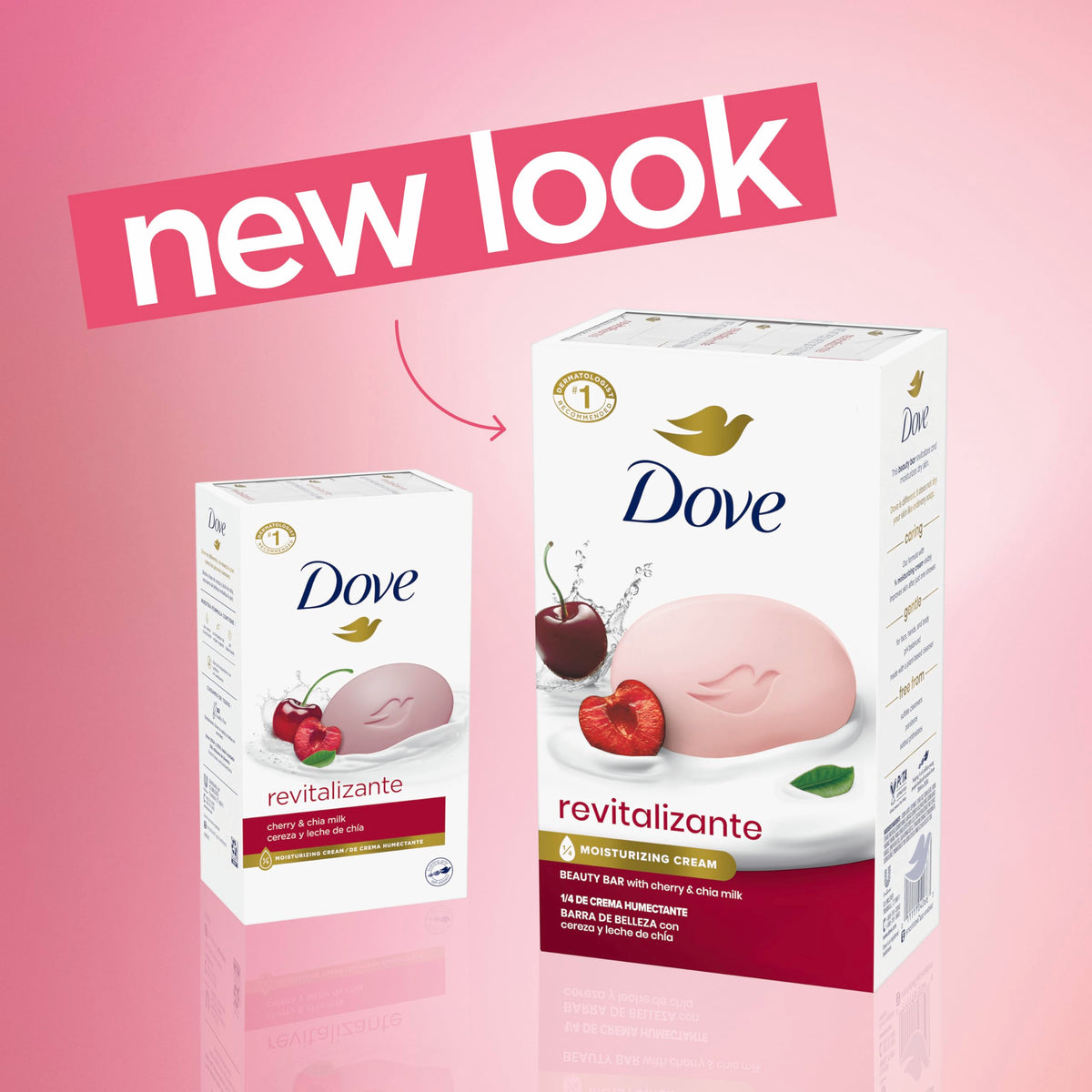 Dove beauty bar close-up with creamy lather for gentle moisturizing cleanse