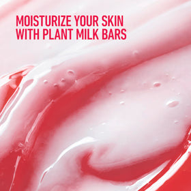 Rich foam from Dove Coconut Milk & Sugar Lychee bar demonstrating nourishing lather