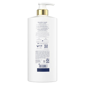 Dove pump dispensing conditioner for easy application