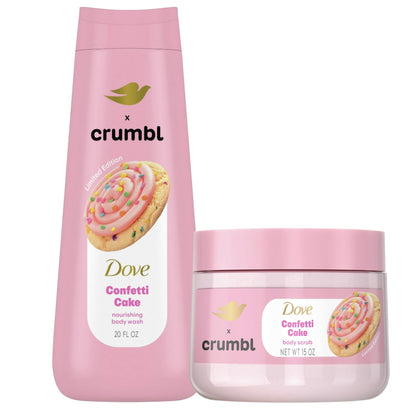 Dove front packaging showing product and limited-edition scent benefit