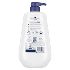 Dove cream lather texture demonstrating rich foam and moisturizing feel