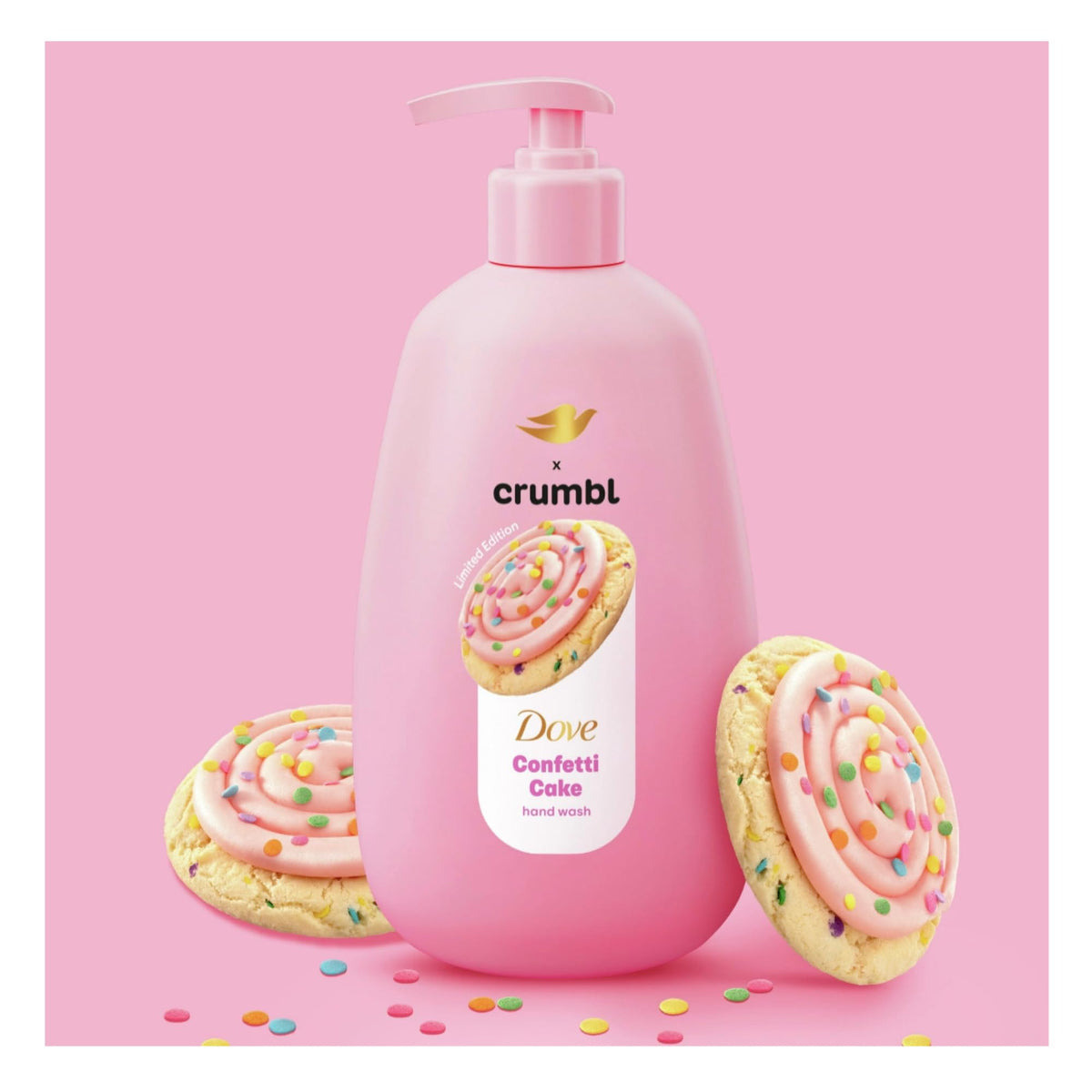 Dove creamy lather texture on hand illustrating gentle moisturizing cleanse benefit