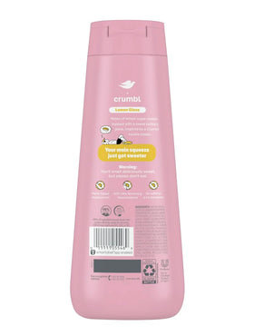Dove x Crumbl pump dispensing lather demonstrating moisturizing foam benefit