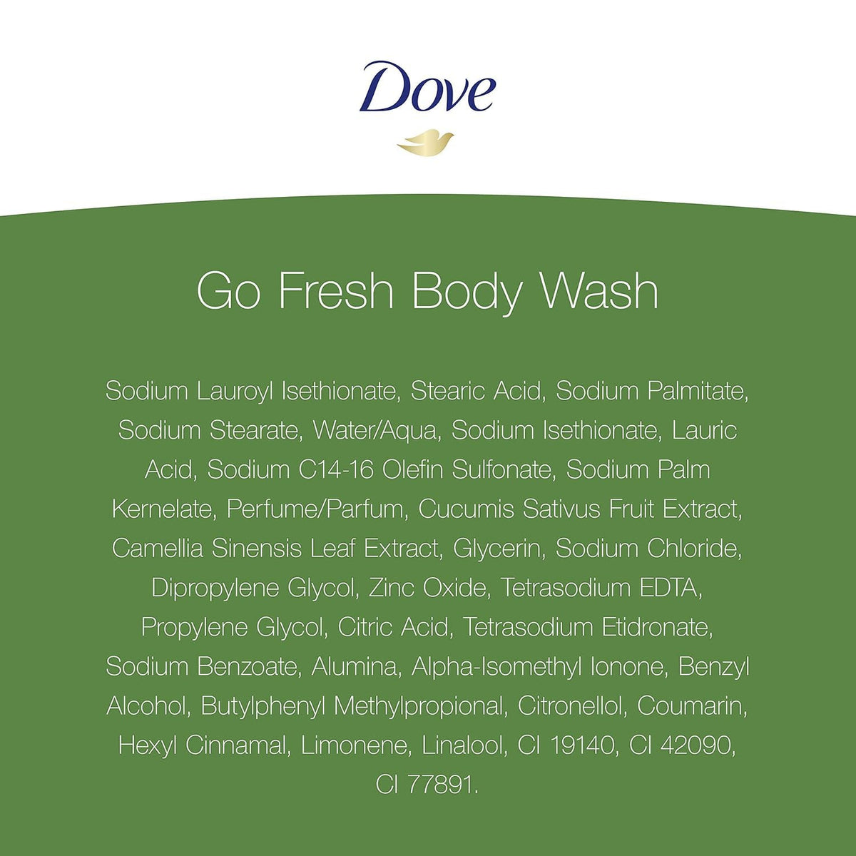 Dove pump being dispensed into hand for easy, controlled use