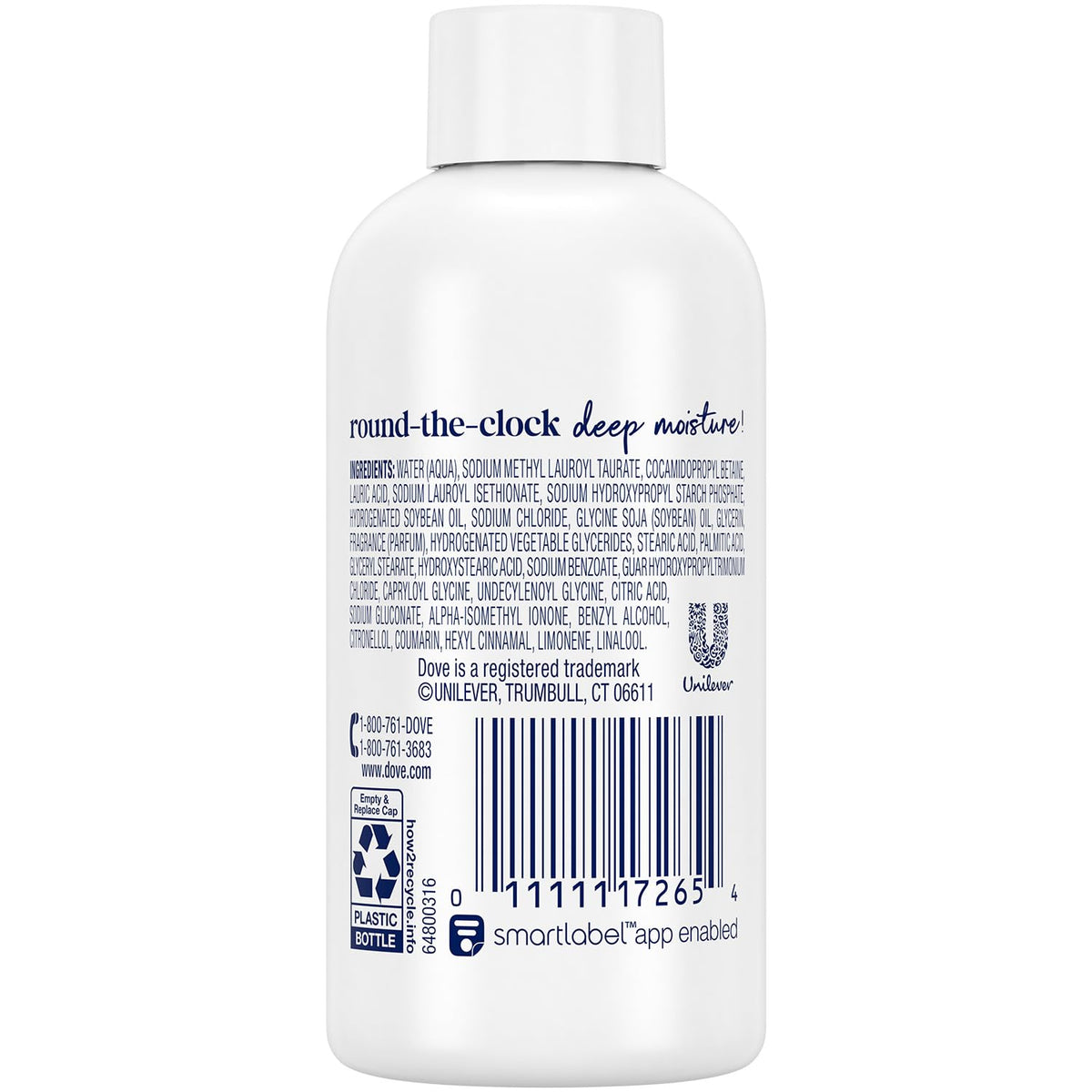 Dove close-up of creamy lather showing moisturizing effect
