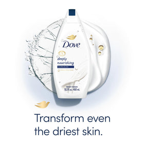 Dove cream texture swirled to show moisturizing richness and softening benefit