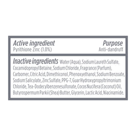 PETA vegan badge next to Dove Derma Scalp bottle showing cruelty‑free, vegan benefit