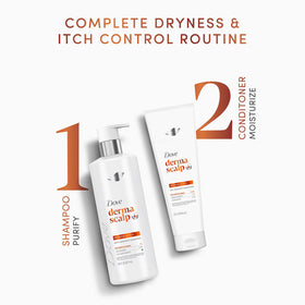 Dove DermaCare label with pyrithione zinc ingredient callout