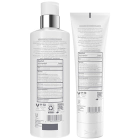 Dove DermaCare shampoo lather close-up demonstrating gentle cleansing