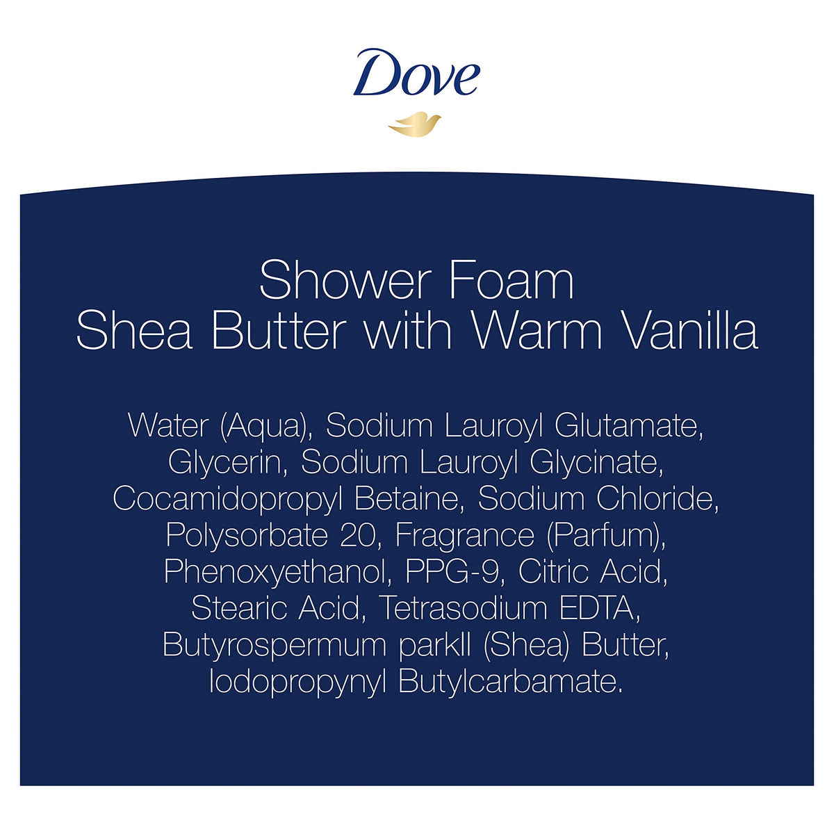 Dove foam pump dispensing airy foam to demonstrate easy, controlled application benefit