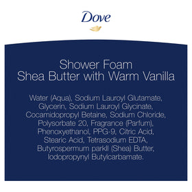 Dove foam pump dispensing airy foam to demonstrate easy, controlled application benefit