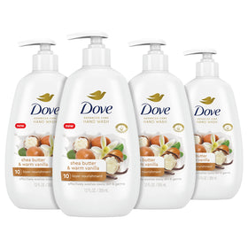 Dove front bottle showing label and size with moisturizing benefit