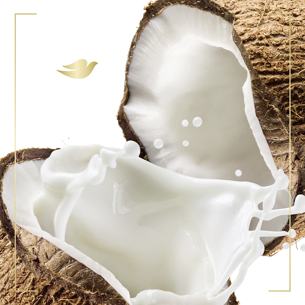Dove body wash used at sink washing hands for gentle cleansing benefit