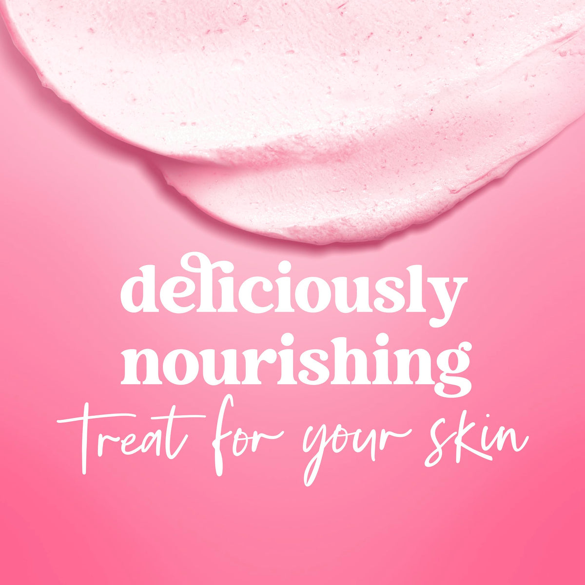 Dove Holiday Treats close-up of exfoliating particles for gentle skin renewal