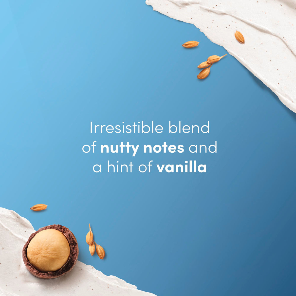 Dove Holiday Treats label on recycled jar highlighting eco-friendly packaging