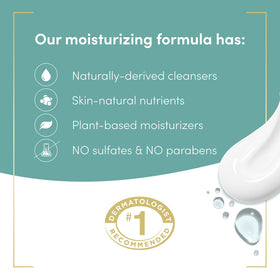 Dove ingredient NutriumMoisture graphic highlighting skin nutrient support