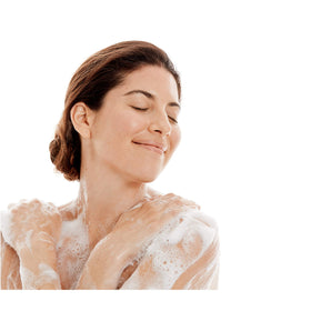 Dove label detail showing hypoallergenic ingredient benefits