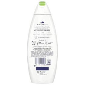 Dove label close-up showing ingredients and directions for safe, informed use