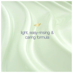 Dove label close-up showing Moisture Renew Blend and gentle claims