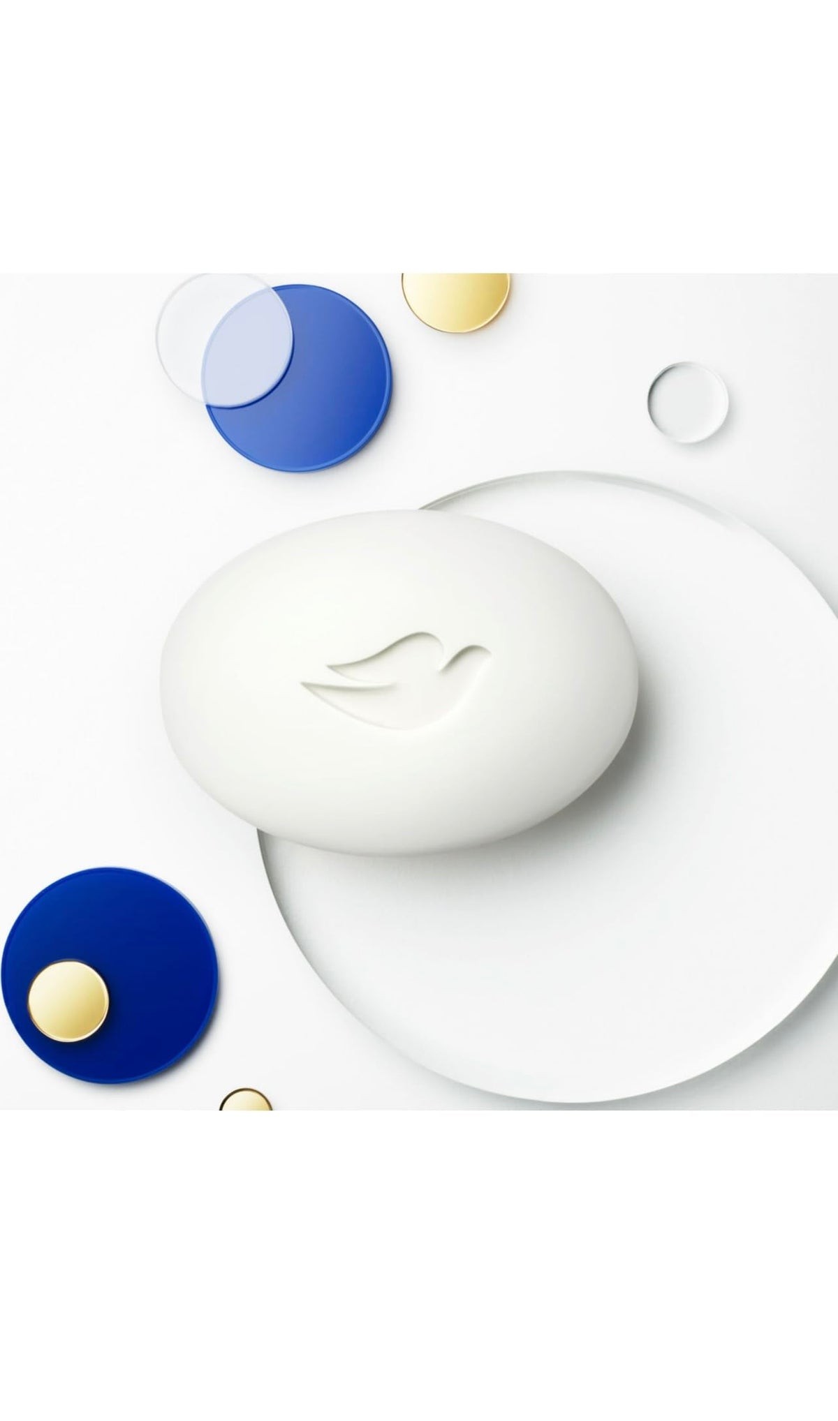 Dove lather texture foam demonstrating rich creaminess and softening effect
