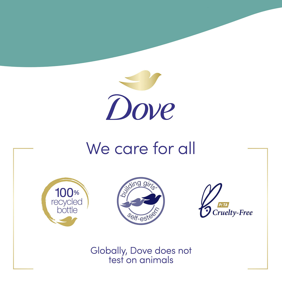 Dove lifestyle shower scene portraying calm, gentle bathing routine