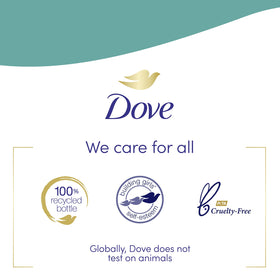 Dove lifestyle shower scene portraying calm, gentle bathing routine