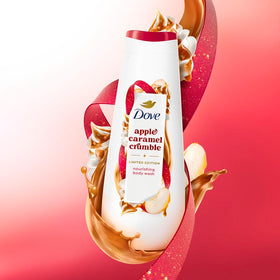 Dove Men+Care label close-up highlighting scent and benefit of micro-moisture hydration