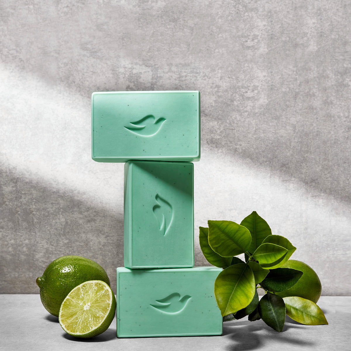 DOVE MEN + CARE bar beside travel kit illustrating travel-friendly grooming