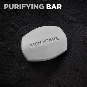 Dove Men+Care side view of soap bar showing size and durable shape benefit