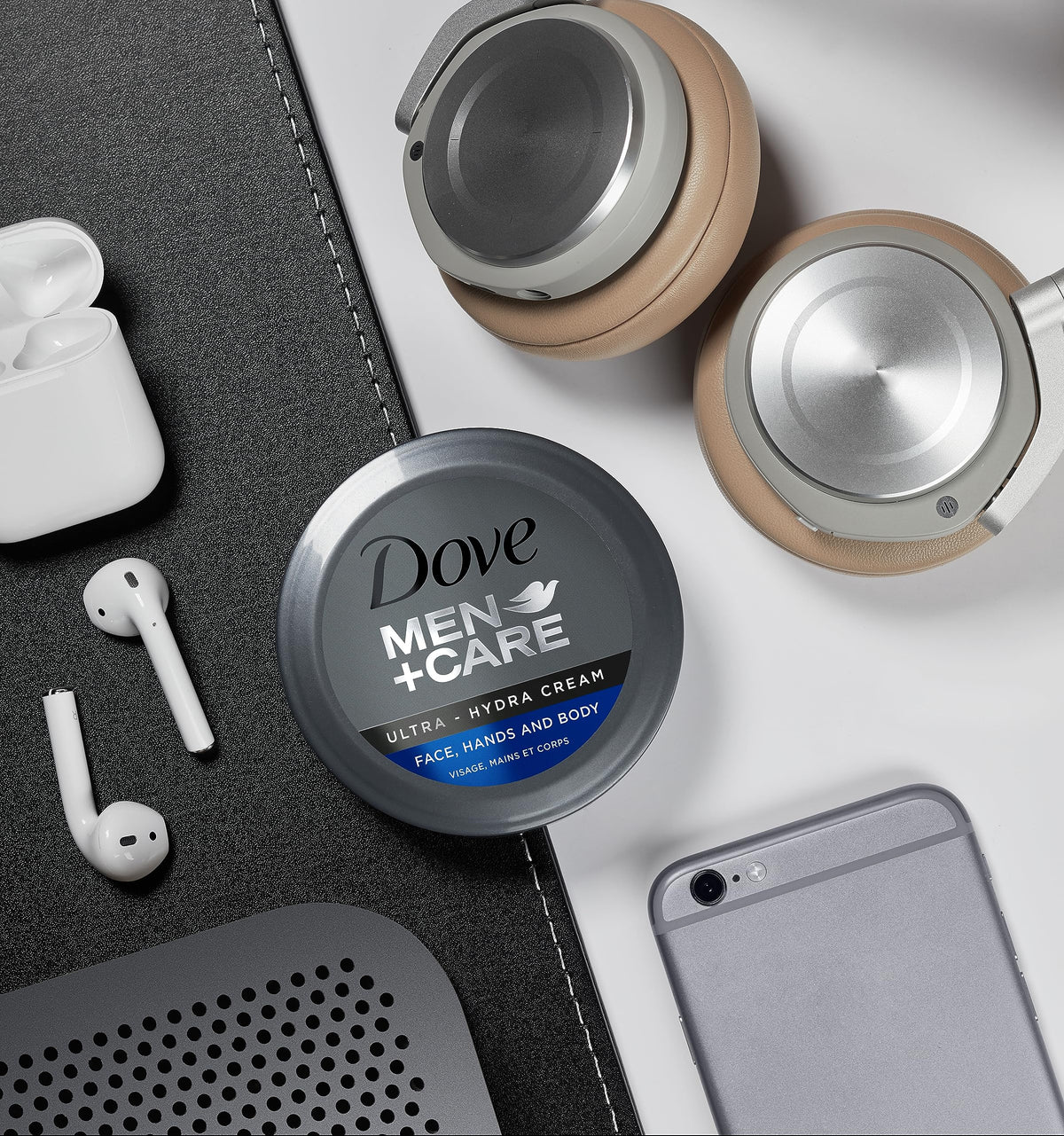 Dove Men+Care in bathroom setting conveying everyday use and routine fit