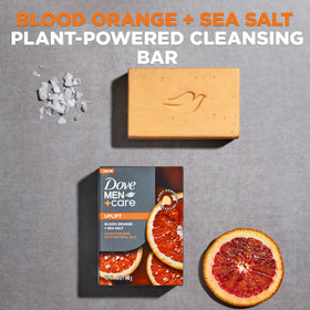 Dove Men+Care close-up of bar texture highlighting moisturizing formulation