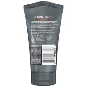 Dove Men+Care in-hand use lathering on skin demonstrating effective cleansing